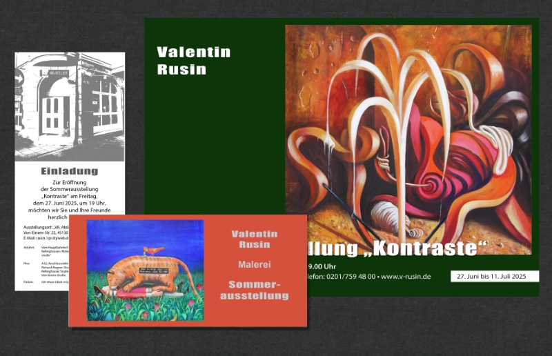 Ausstellungsankündigung