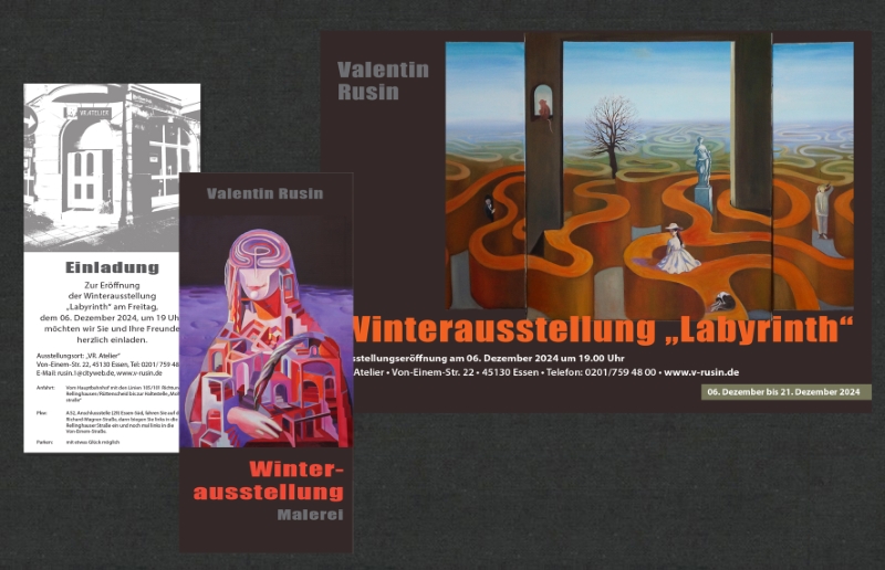 Ausstellungsankündigung
