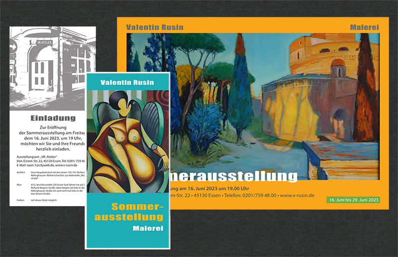 Ausstellungsankündigung