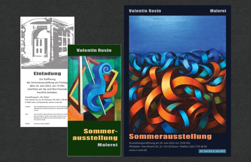 Ausstellungsankündigung