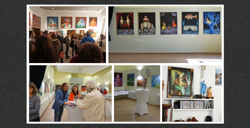 Ausstellungseröffnung, Impressionen