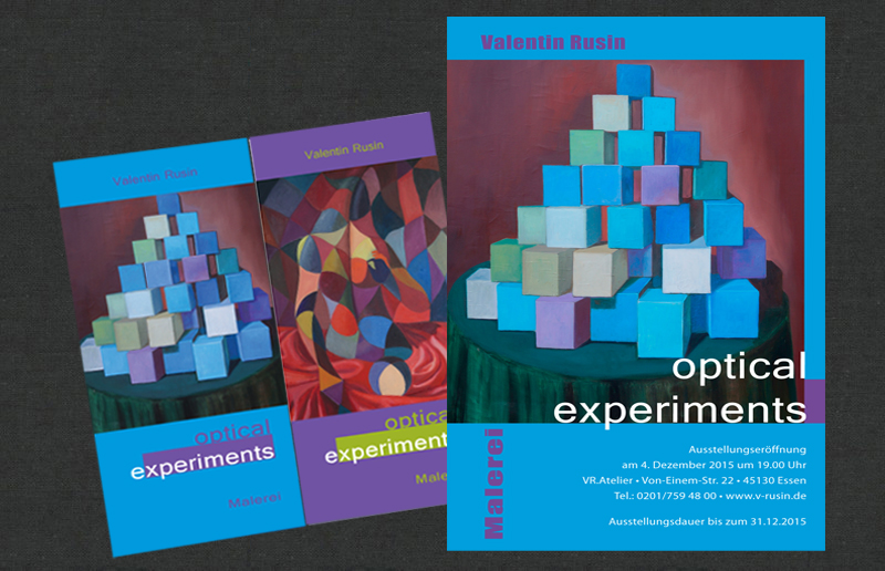 Ausstellungsankündigung – Optical Experiments