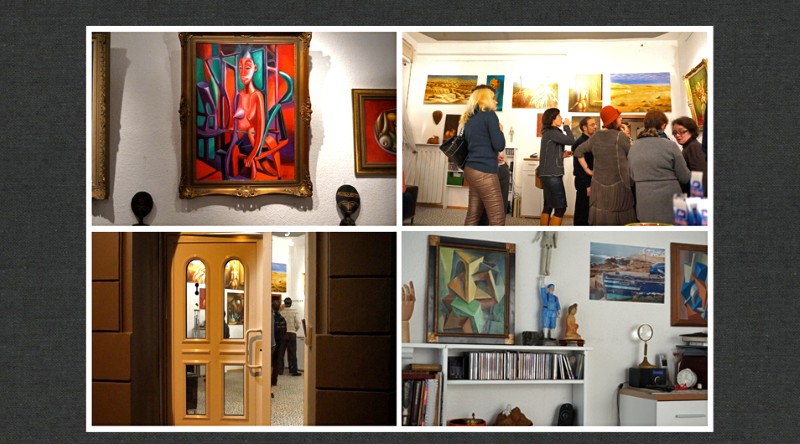 Ausstellungseröffnung, Impressionen