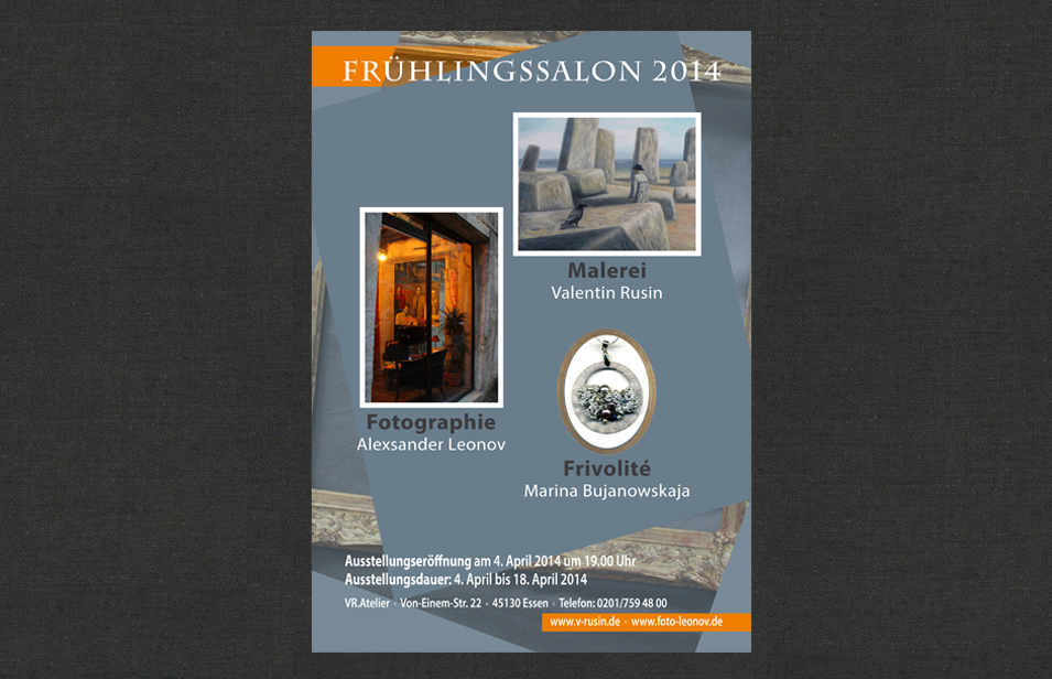 Ausstellungsankündigung – Frühlingssalon 2014