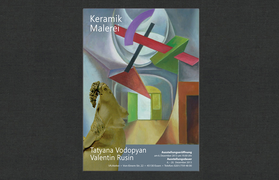 Ausstellungsankündigung – Keramik & Malerei